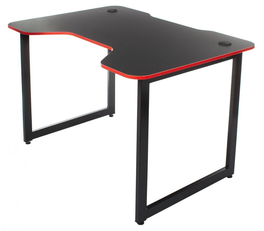 Стол игровой Knight KNIGHT TABLE L RED столешница ДСП красный каркас черный 120х85