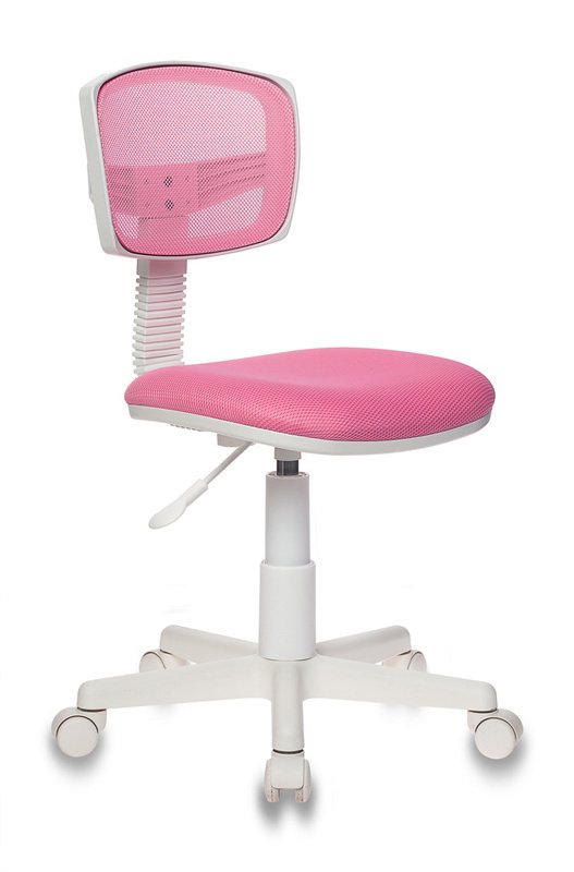 Кресло детское CH-W299 розовый TW-06A TW-13A крестовина пластик пластик белый